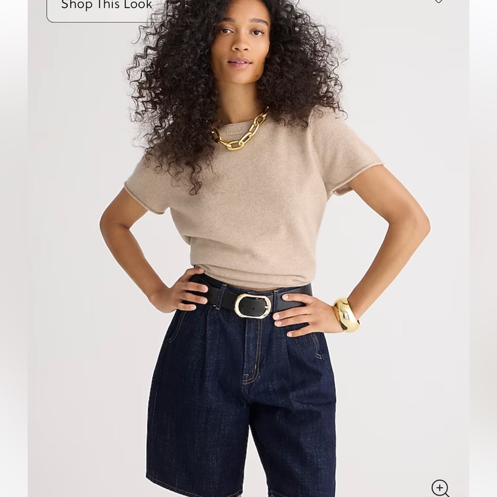 J Crew cashmere relaxed t shirt